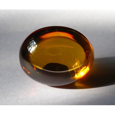 RARE Yellow Oval NAGA EYE Thai talisman Cave Crystal Magic Power Amulet